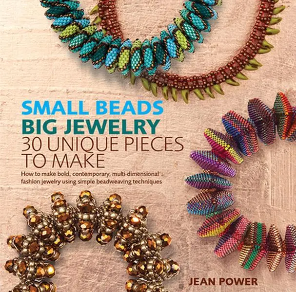 Used Book - Small Beads, Big Jewelry by Jean Power (Paperback, English) - Craft, Beading, Stitching Techniques & Tutorials