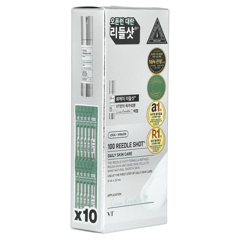 VT Cosmetics 100 Reedle Shot®, 10 Count, 2 ml Each