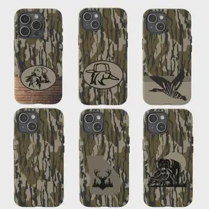 Bottomland Woodland Camo Phone Case, Duck Dog Hunting Cover, iPhone Protection