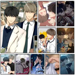 Anime L-Lost in the Cloud Poster Sticky Wall Art Printing Waterproof Modern Aesthetic Home Living Bedroom Decor Trendy Room Decoration Gift Durable High Quality