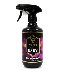 Vilara Baby Room Spray Freshener - Long Lasting Luxury Scents - 500ml Essential for Home Guest Rooms & Bedrooms - Aromatherapy Benefits - Versatile Fabric & Furniture Spray