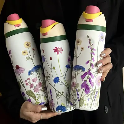 Tik Tok Decorating My Hydro Flask With Stickers Hydrate Or Else