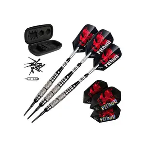 Viper Pitbull Tungsten Soft Tip Darts 18G - Grip 2 - Set of 3