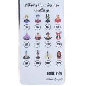 Villains Savings Chalenge