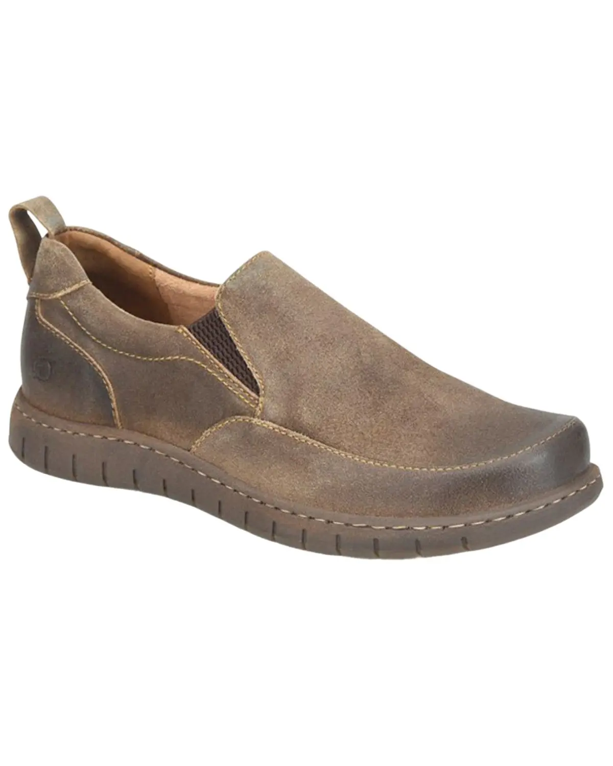 Born Men's Men'S Leeds Slip-On Casual Shoes Moc Toe - Bm0022555