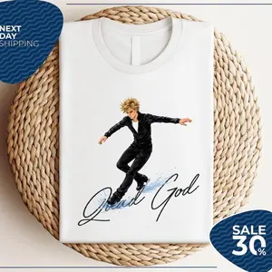 Ilia Malinin Quad God Shirt | Ice Skating Fan Tee | Figure Skater Graphic Shirt | Powerful Jump Design | Milano Cortina 2026 Inspired