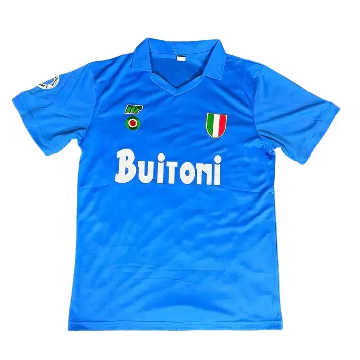 #10Diego- Short Sleeve 1987-1988 Retro Short Sleeve Jersey
