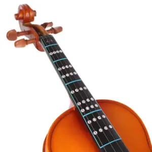 Beginner Violin Fingerboard Fret Markers Sticker Set, Ideal for Kids & Adults Learning Music, Enhances Scale Tuning Practice, Essential Musical Aid