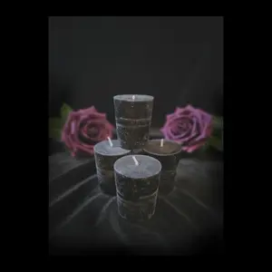 Black Votive Candles