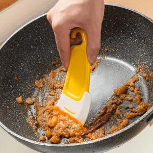 1pc Oil-Proof Silicone Kitchen Scraper : The Perfect Tool For Effortless Cleaning