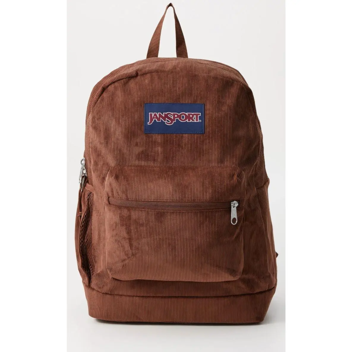 Jansport Brown Corduroy Backpack - Durable and Stylish Design for Everyday Use