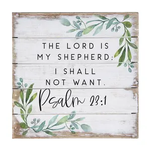 Sincere Surroundings 8" Psalm 23:1 Pallet Petite