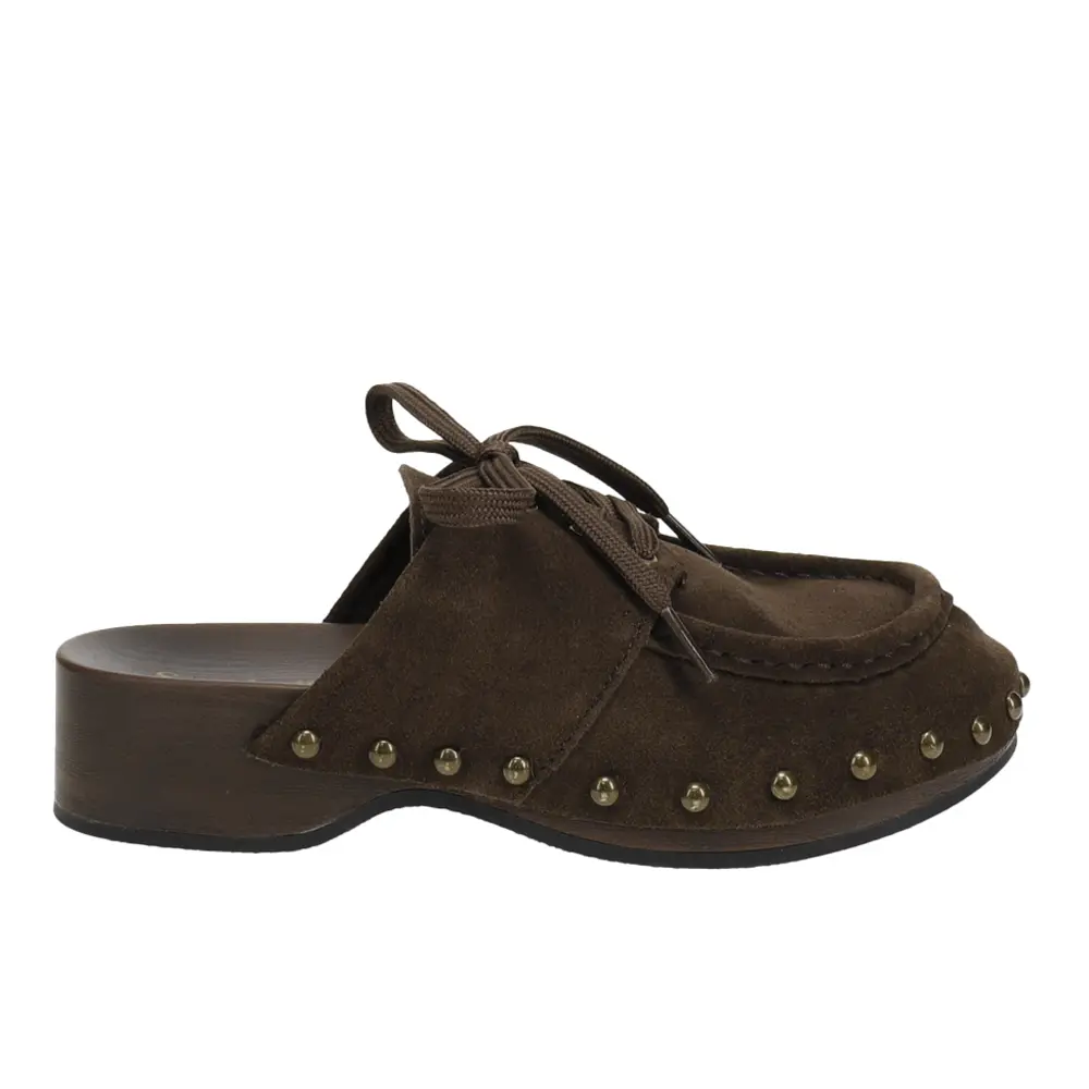 Seychelles Womens Soak It In Suede Clog Casual - Brown Seychelles Womens Soak It In Suede Clog Casual - Brown
