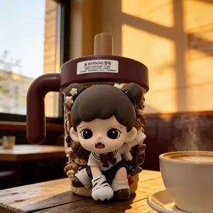 stainless steel cup/ decoden cream