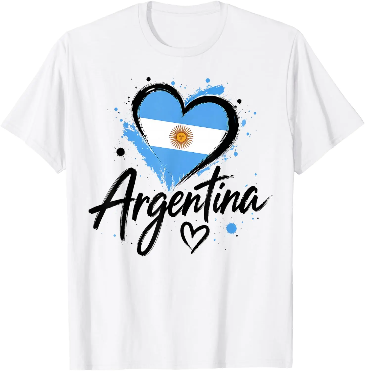 Argentina Argentinian Flag Vintage Pride Men Women T-Shirt