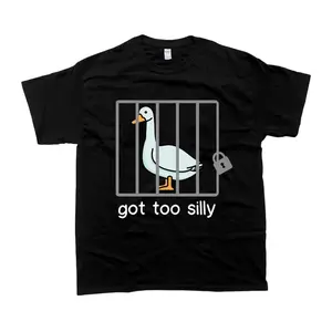 Silly Goose Sweatshirt Got Too Silly Shirt, Unisex Tshirt, Gift For Him, Gift For Her, Men'S Tshirt, Women'S Tshirt Golf Gift T-Shirt For Men And Women.