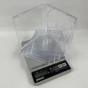 CheckOutStore Original Vintage Old Style Standard CD Jewel Case Heavy Duty 90g (Clear) (Pack of 10)