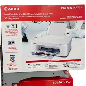Canon Pixma TS3722 Inkjet Printer for Office and Personal Use - Efficient and Affordable