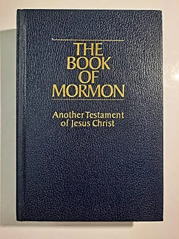 Used Holy Scriptures - The Book of Mormon: Another Testament of Jesus Christ by Joseph Smith Jr. (1990 Edition, Like-New Hard Cover, 1.01 lbs Inspirational English Religious Collectible for Church of Jesus Christ of Latter-Day Saints)