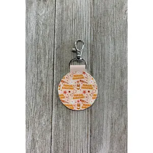 Medical Assistant Leather Keychain