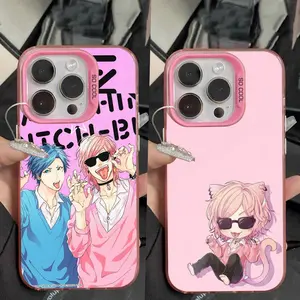 Ayato Yuri Y-Yarichin Club Phone Case For iPhone 16,15,14,13,12,11,Pro,Max,Plus,Mini,XS Anti Fall Pink Matte Hard Bumper