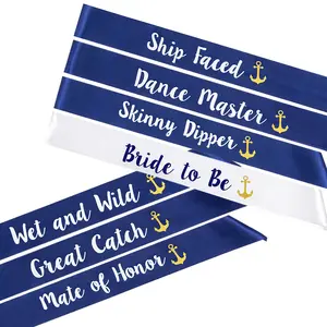 Nautical Bachelorette Sashes