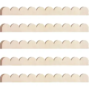 Unfinished Natural Wood Fan Frame, Rustic Farmhouse Design, Handmade Wooden Door Frame, DIY Cabinet Building, Home Decor, Craft Projects