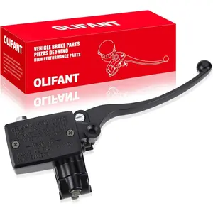 Brake Master Cylinder Handle For Honda TRX 250,300,350,400,450 Foreman 500 Rubicon FourTrax 300 Rancher 350,420 Recon 250 Rincon Sportrax 7/8 ATV Hydraulic Brake Lever