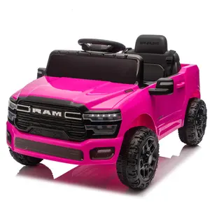 12V Kids Ride On Truck,W/ Remote Control,2WD & Rear Shock Suspension,LED Headlights &Low Battery Alarm,3-speed remote adjustment,Built-in Music & Bluetooth,Recommended age: 3-6,electric car for kids,ride on cars for kids,birthday gift