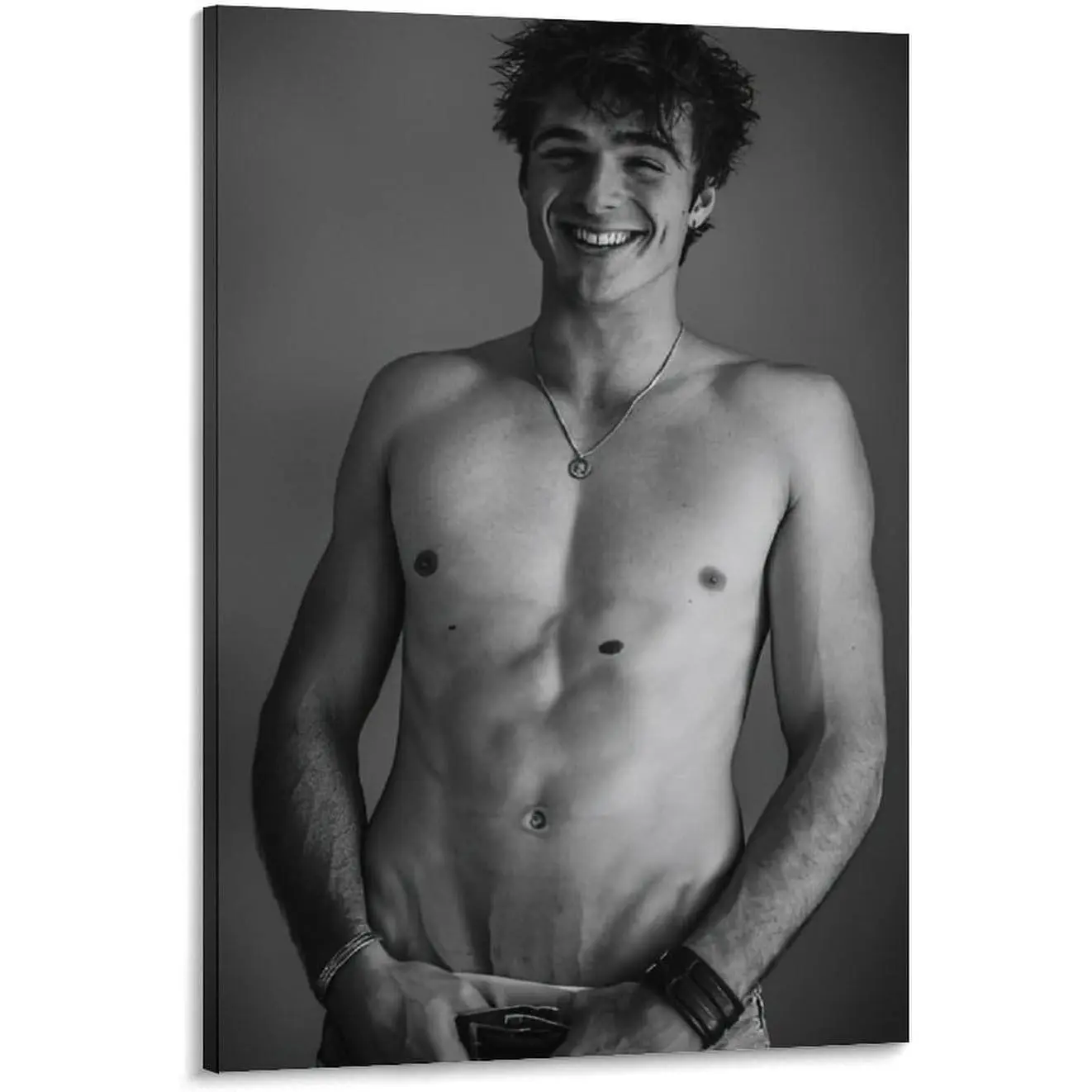Jacob Elordi Celebrities Poster Canvas Wall Art For Room Aesthetic And Decor Poster For Bedroom Living Room Bathroom Kitchen Office Decor