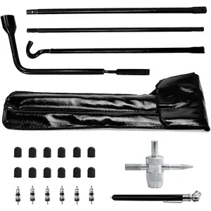 Spare Tire Removal Tool Kit Tire Lug Wrench Handle Tire Removal Replacement Kit Fit For 1998-2021 Tacoma 2004-2021 Tundra 2008-2021 Sequoia