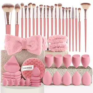 49pcs Makeup Brushes Kit, Multi-functional Makeup Tool Set with Makeup Brush Foundation Brush Make up Brushes Set