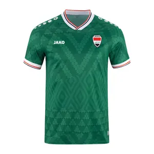 Iraq 2026 World Cup Soccer Shirt, Retro Futbol Jersey for Men, Lightweight Sports Top, Viral TikTok Football Fan Apparel