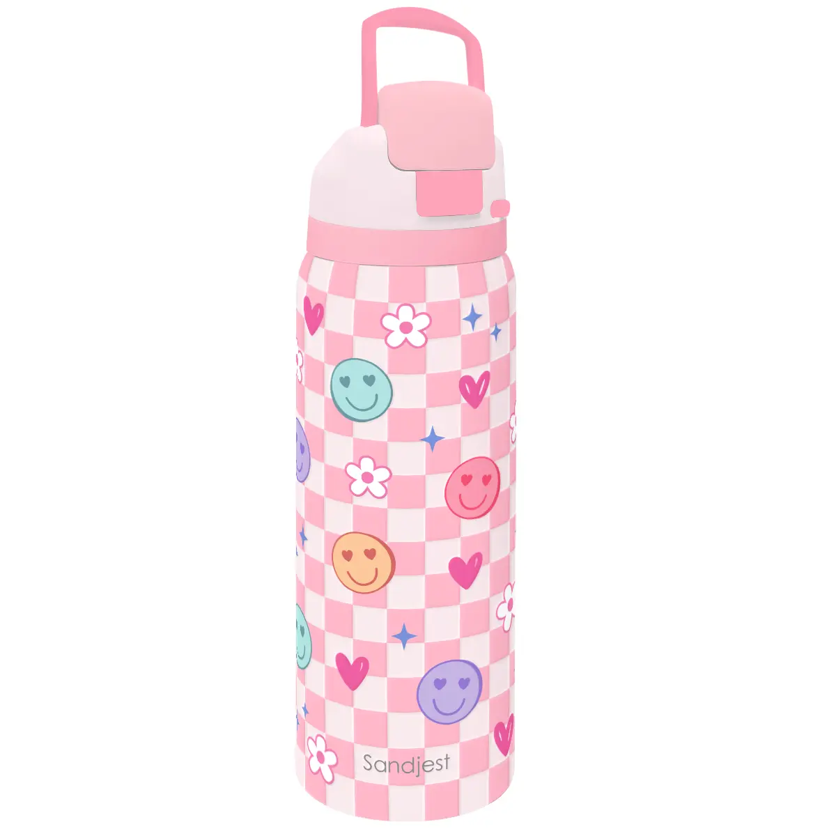 Smile Face Checkered