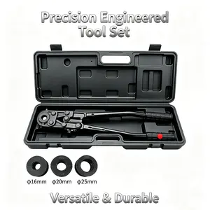 LT& Heavy Duty Mechanical PEX Crimping Tool - 16/20/25mm Dies for Leak-Free Plumbing Connections | No Leaks