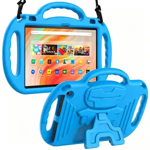 Fire HD 10 and Fire HD 10 Plus Tablet Case, Lightweight Multi-Color Protective Cover, Adjustable Shoulder Strap, 13th/11th Generation, Tablet Accessories