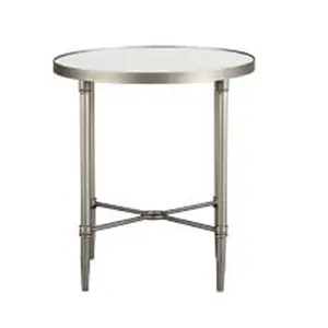 212 MAIN Bordeaux Metal Console Table - Traditional Indoor Furniture Piece with a Sturdy Metal Base, Sturdy Base