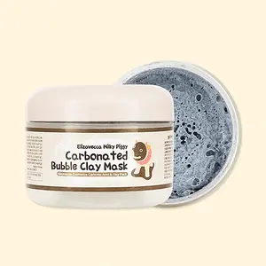 Elizavecca Milky Piggy Carbonated Bubble Clay Mask - Collagen Hydrating Cleanser Skincare Skin Repair Hydrate