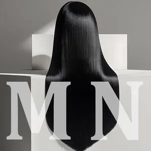 black wig