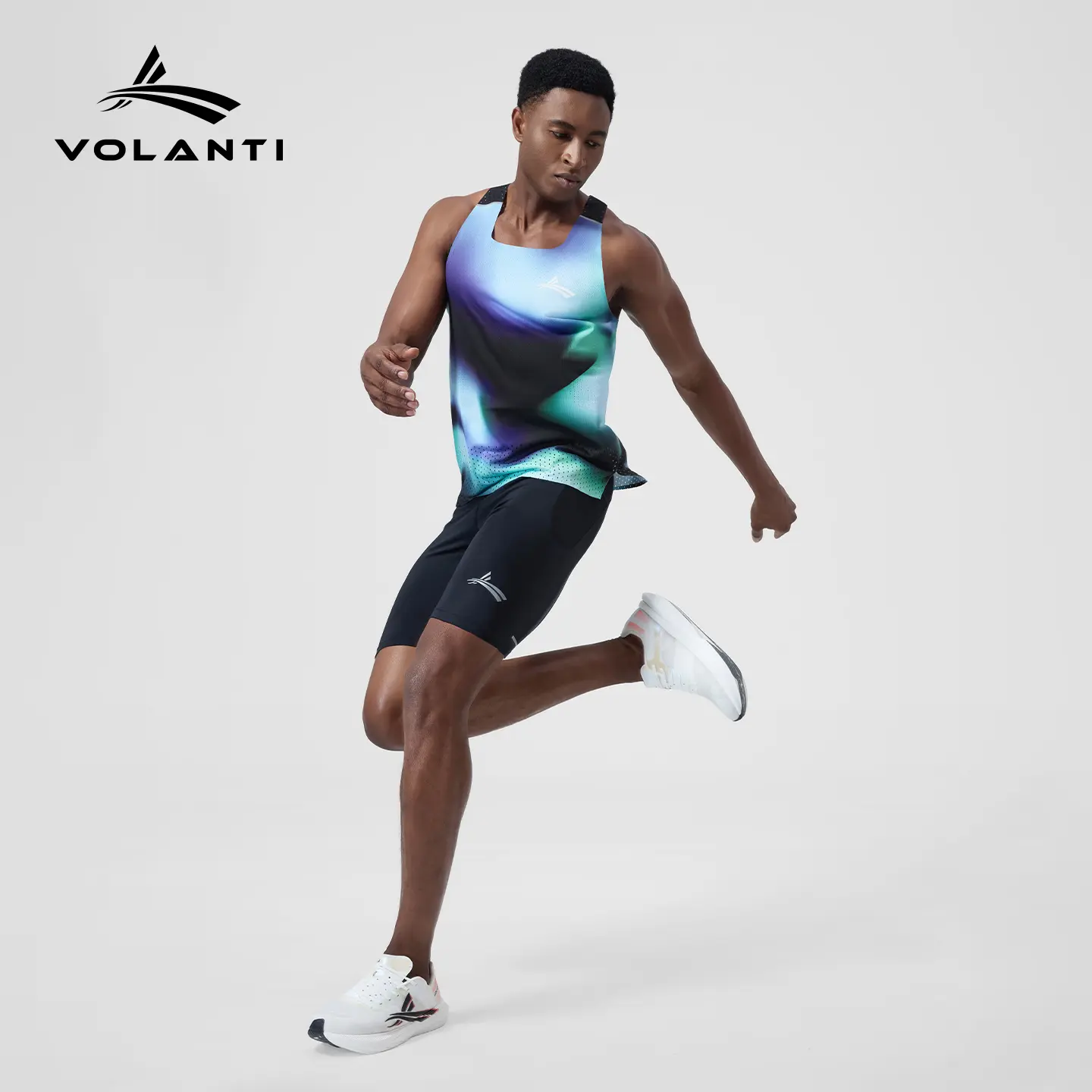 Volanti Racing Sun Unisex Racing Running Vest | Rapid-Dry High-Breathability Moisture-Wicking Ultra-Lightweight Zero-Burden for Summer Road Running Marathon Long-Distance Running Gym Training & Daily Active Wear