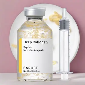 Collagen Peptide Ampoule Essence – Multi-Peptide Nourishing Formula, Deep Hydration & Moisture Lock, Skin Firming, Brightening & Repairing Serum for Smooth, Elastic & Radiant Complexion Moisturize Moisturize