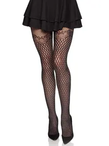 Gilded Grid Net Tights Gilded Grid Net Tights