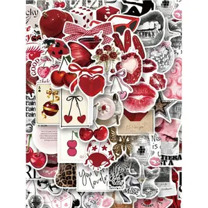 100pcs Y2K Aesthetic Smartphone Stickers Set, Accessories, Waterproof Vinyl Material, Includes City Style & Vintage Graffiti Designs