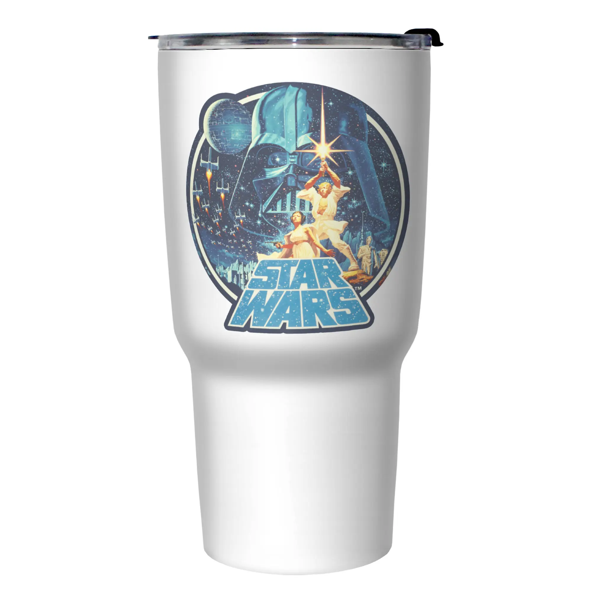 Star Wars Darth Vader Retro Victory Stainless Steel Tumbler w/Lid