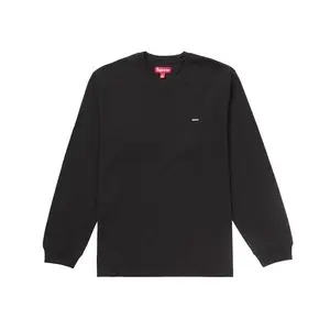 Supreme Men's Small Box L/S Tee (FW24) Black, from StockX