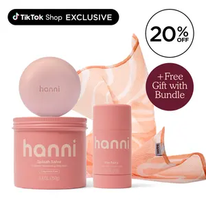 [Hanni Official] The Sensitive Skin Vault Set (The Fatty + Splash Salve Fragrance Free + Cocoon Cleanse)