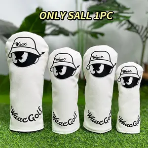 Fashion Golf Protective Covers for Clubs, Durable Dust-Proof Materials, Essential Golf Accessories for Maximum Protection