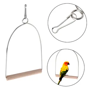 Portable Parrot Training Stand, Bird Perch Holder, Adjustable Bird Cage Accessory, Durable Pet Supplies, Ideal for Avian Care