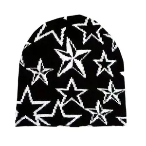 Star Beanie Skater style y2k