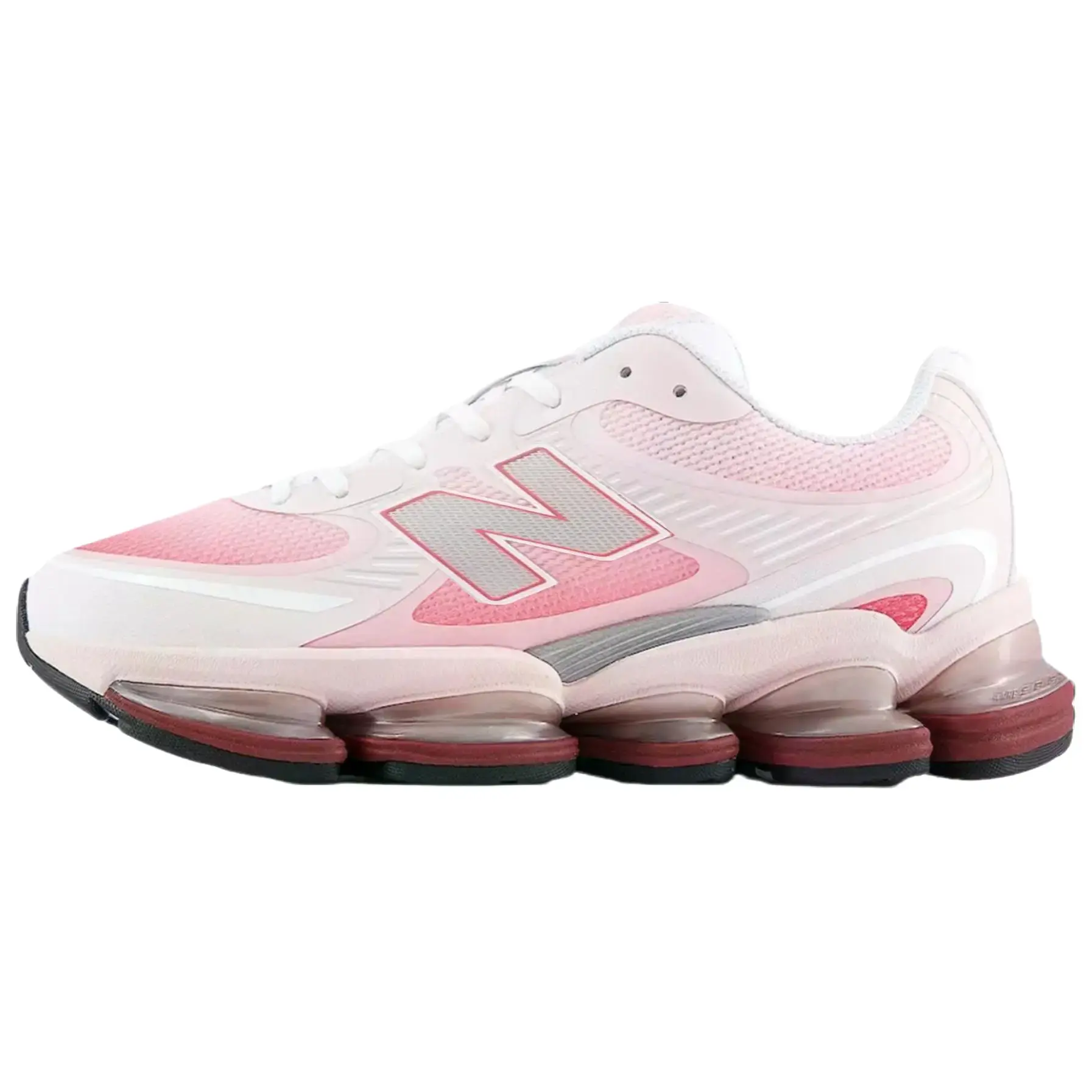 NEW BALANCE Men's ABZORB 2000 Sports Shoes in Rose Sugar - Casual Breathable Mesh Footwear with ABZORB Cushioning, Walking Shoes